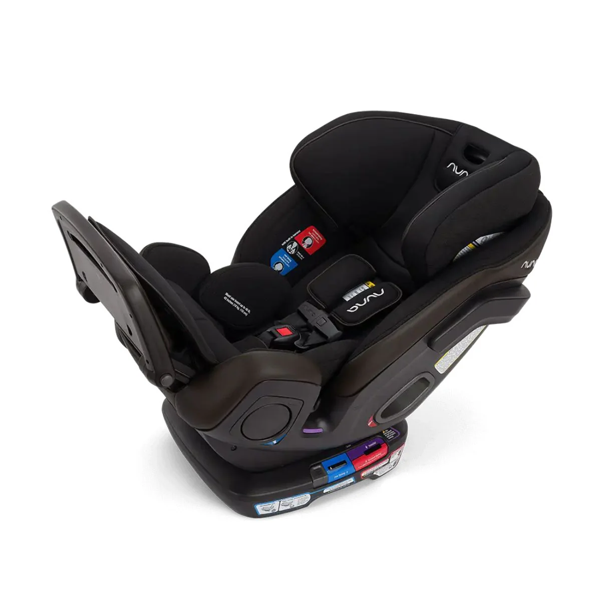 Nuna EXEC Next All-In-One Convertible Car Seat - Caviar/Chocolate - Image 11