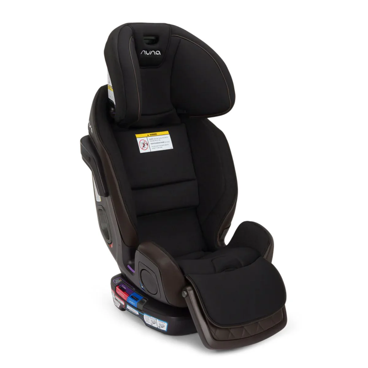 Nuna EXEC Next All-In-One Convertible Car Seat - Caviar/Chocolate - Image 3