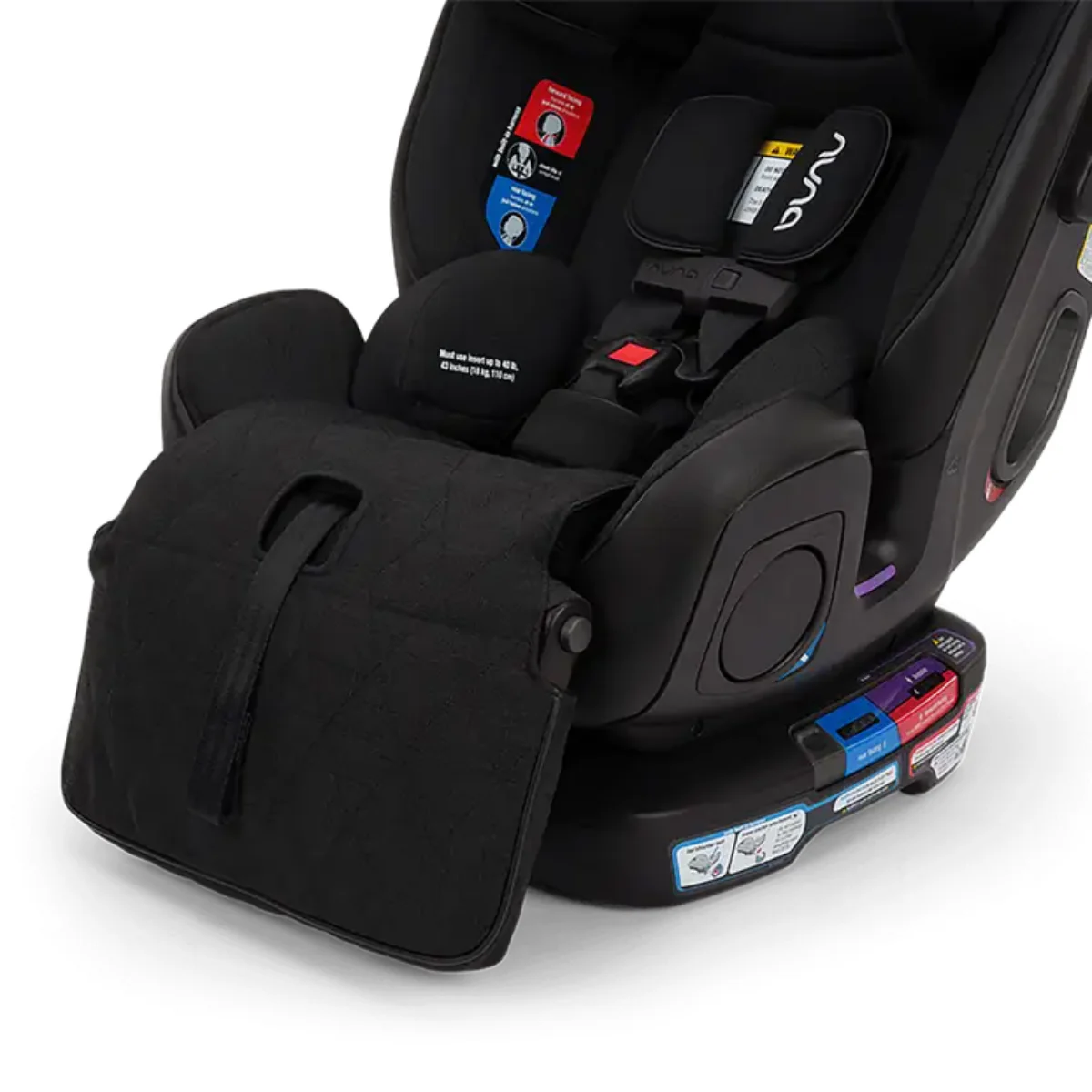 Nuna EXEC Next All-In-One Convertible Car Seat - Midnight - Image 12