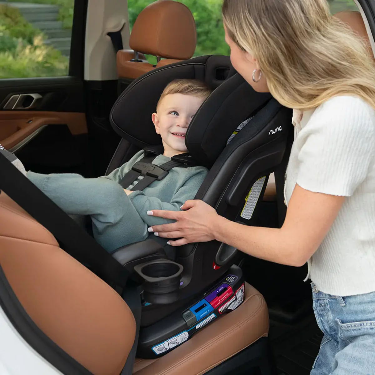 Nuna EXEC Next All-In-One Convertible Car Seat - Midnight - Image 18