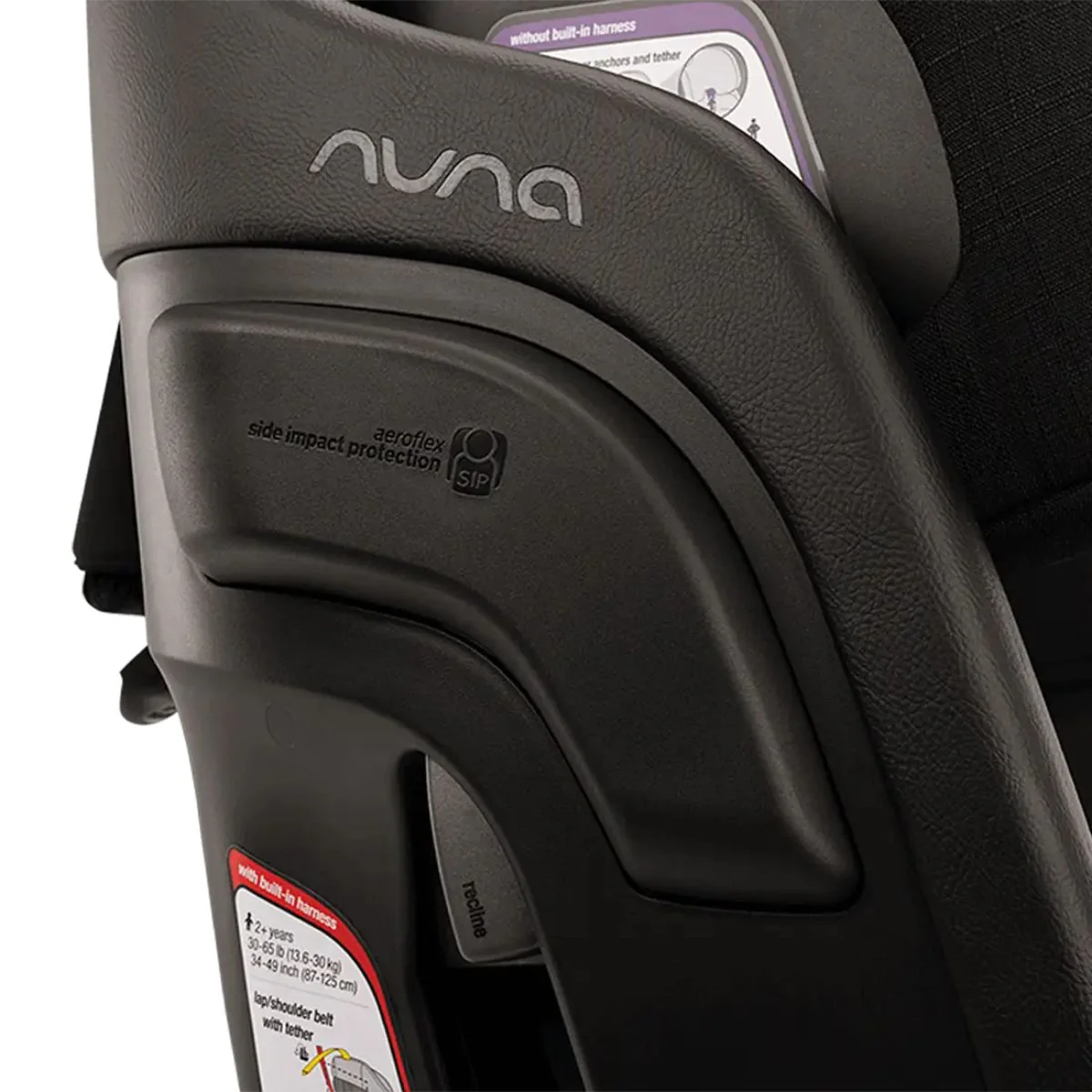 Nuna Lumn Harness Booster Car Seat - Caviar - Image 13