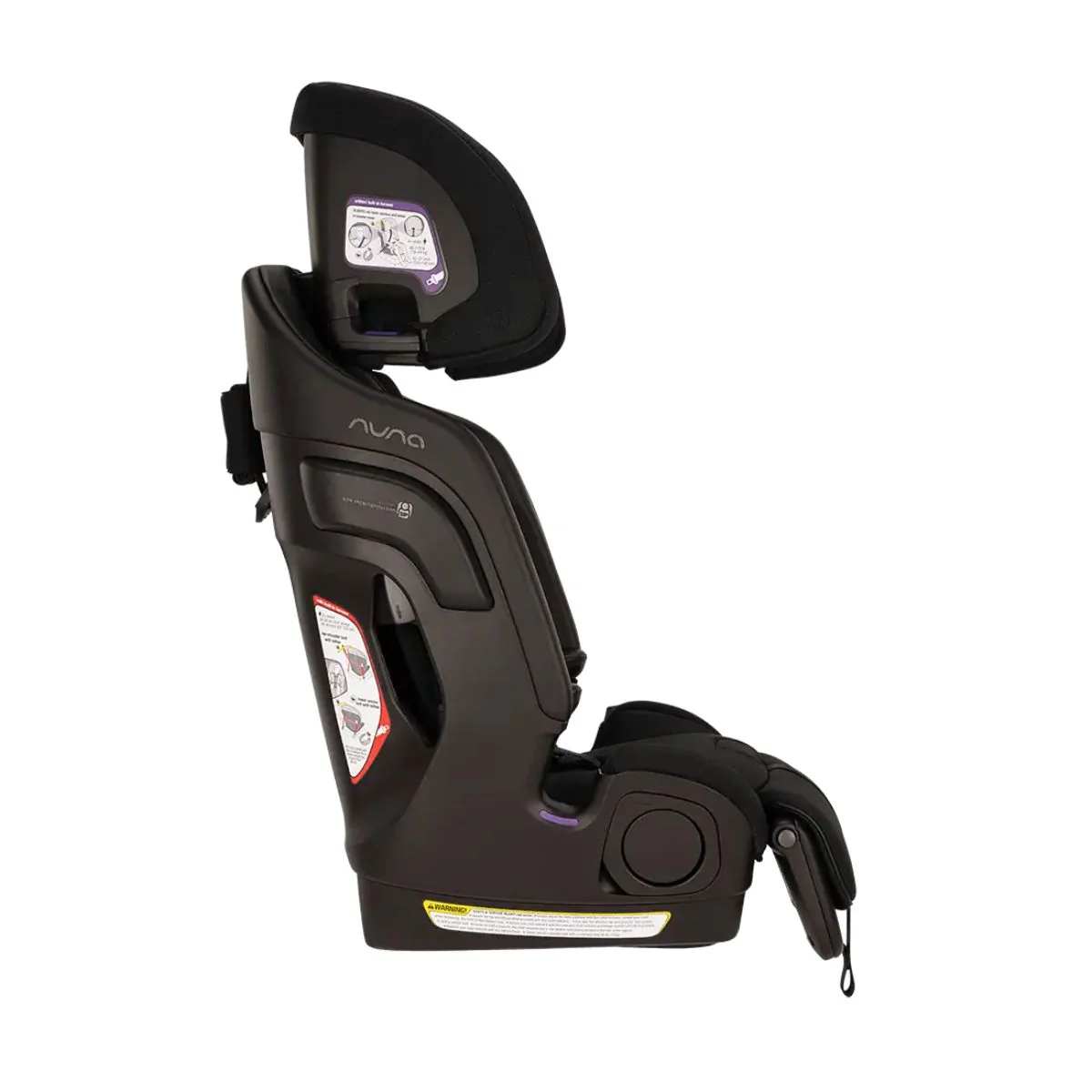 Nuna Lumn Harness Booster Car Seat - Caviar - Image 9