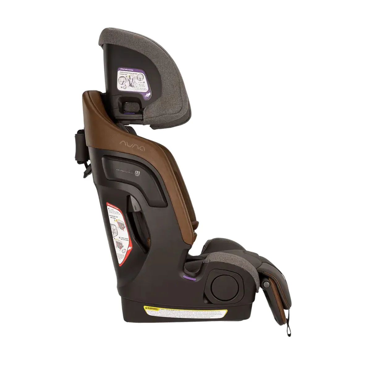 Nuna Lumn Harness Booster Car Seat - Granite - Image 10