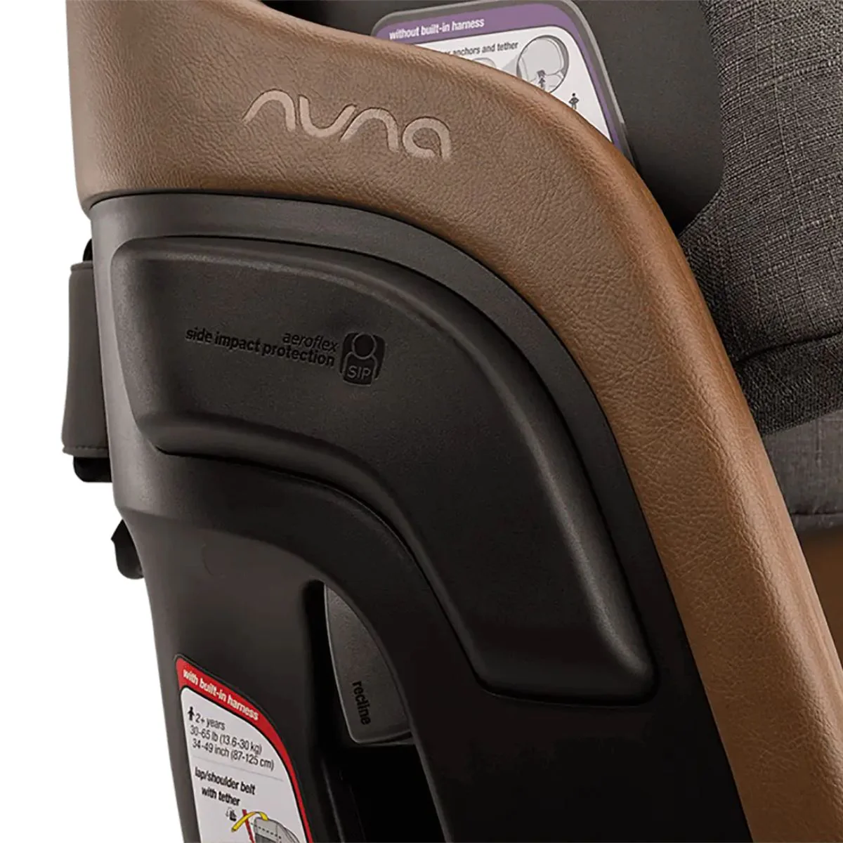 Nuna Lumn Harness Booster Car Seat - Granite - Image 12