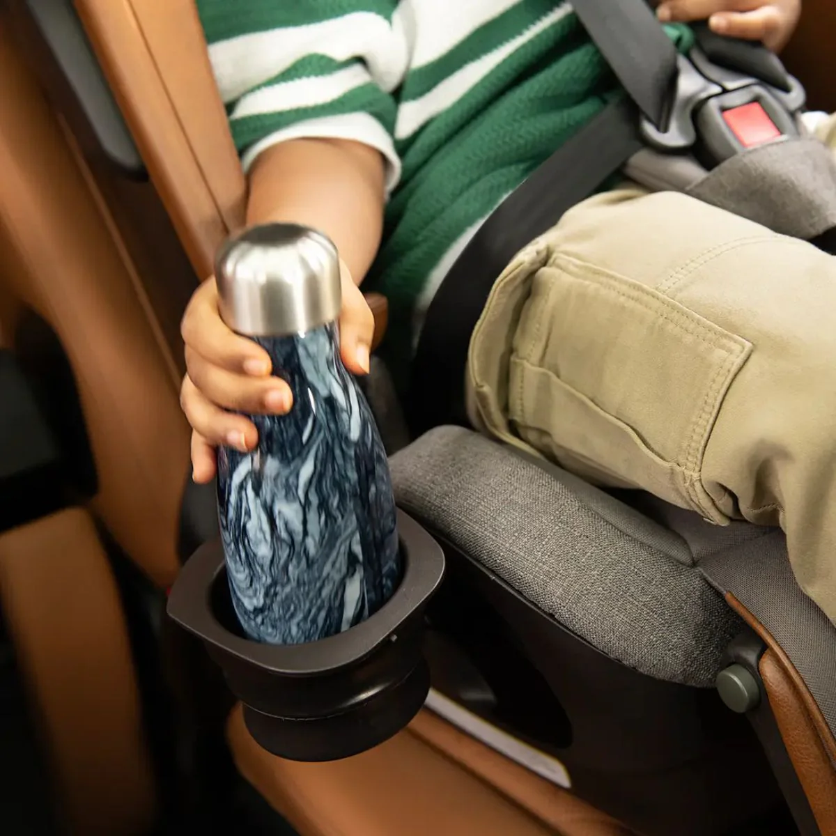 Nuna Lumn Harness Booster Car Seat - Granite - Image 18