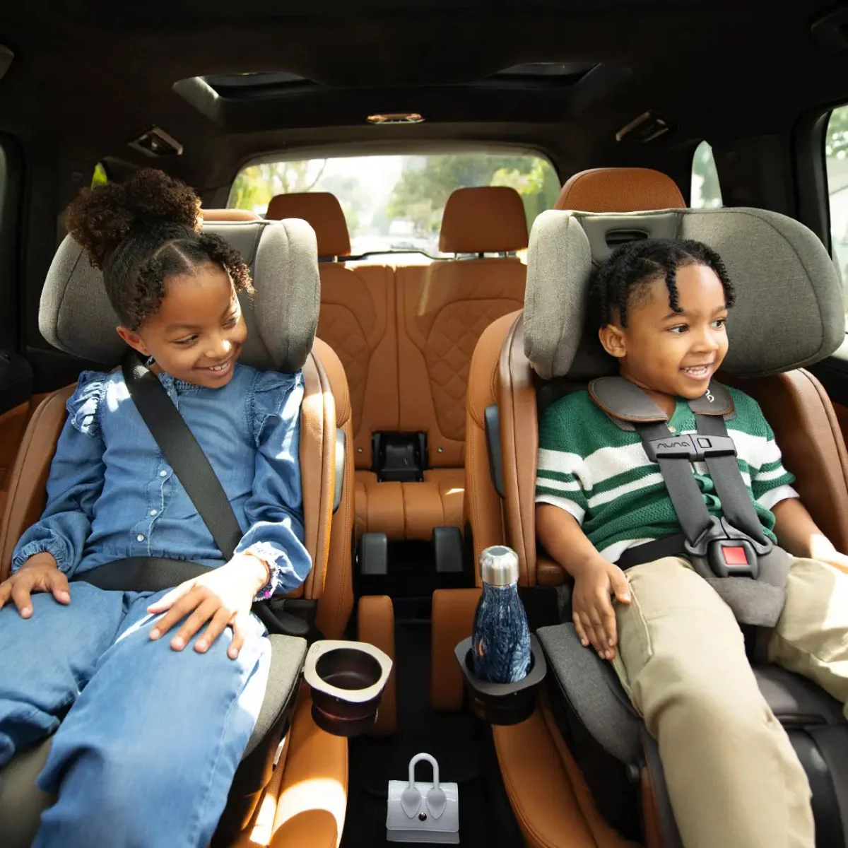 Nuna Lumn Harness Booster Car Seat - Granite - Image 2