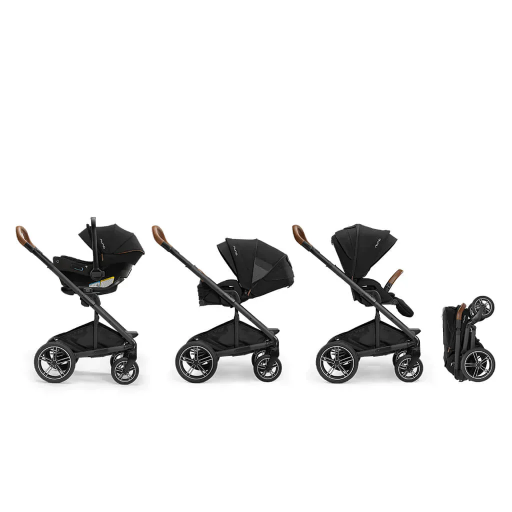 Nuna Mixx Next + Pipa Urbn Travel System - Caviar - Image 5