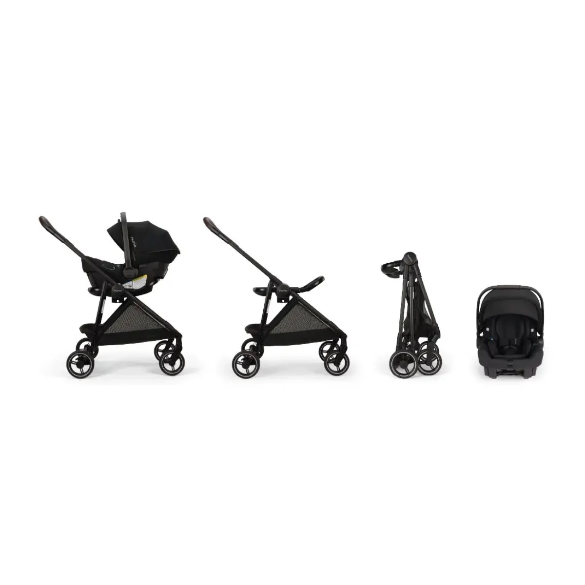 Nuna Pipa Urbn Flex Travel System - Caviar - Image 6
