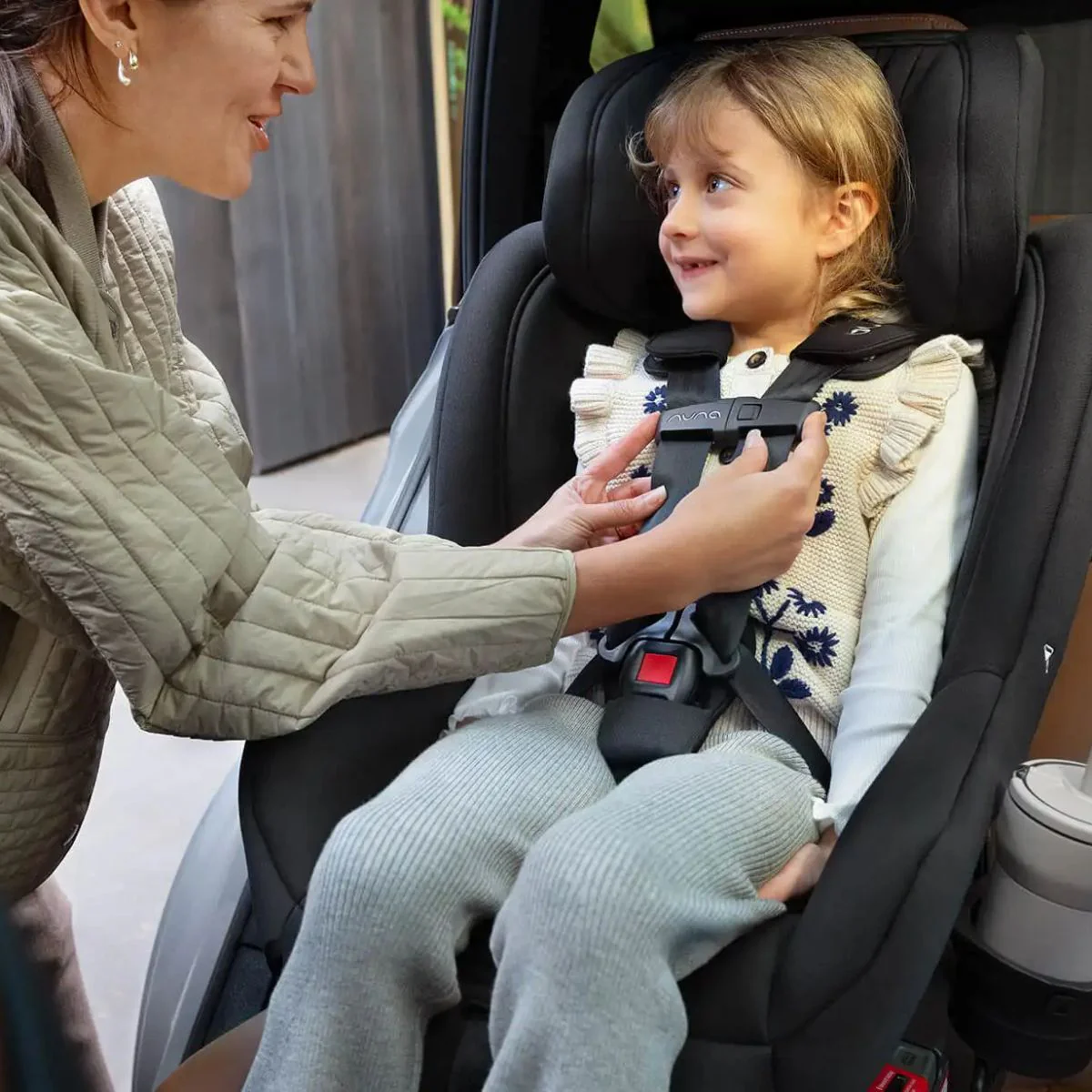 Nuna Rava Next Convertible Car Seat - Caviar - Image 22