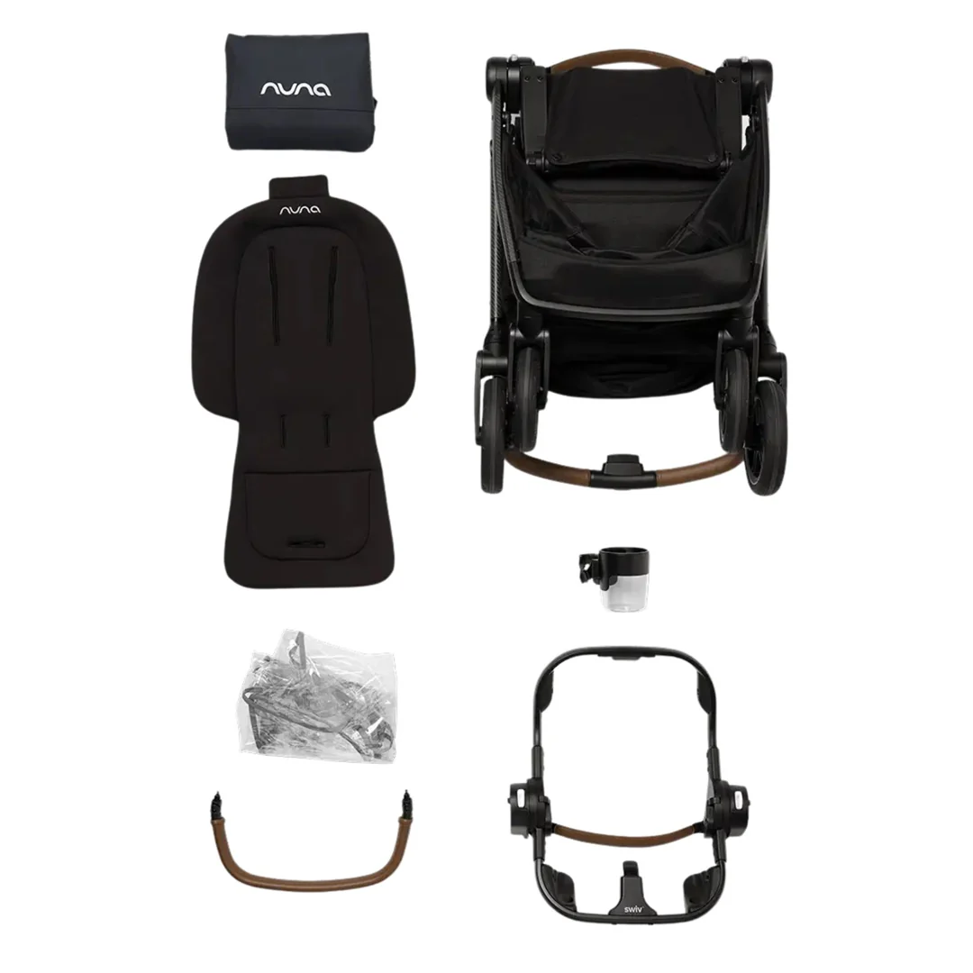 Nuna SWIV + PIPA urbn Travel System - Caviar - Image 19