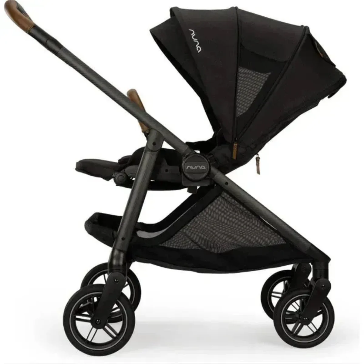 Nuna Swiv Stroller - Caviar - Image 15