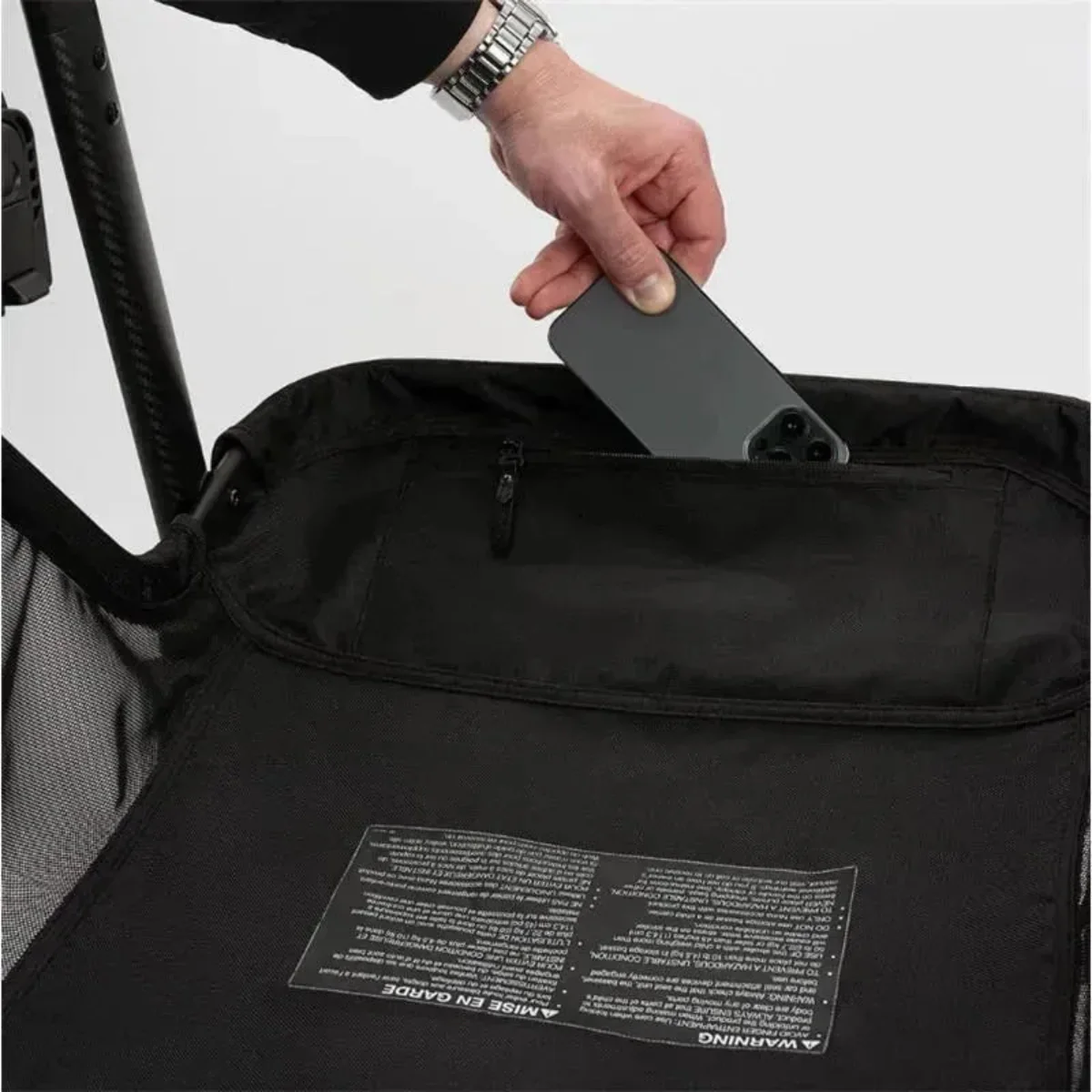 Nuna Swiv Stroller - Caviar - Image 26