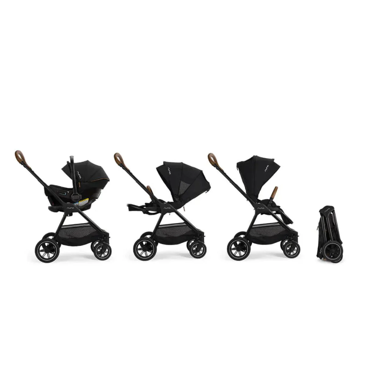Nuna Triv Next + Pipa Urbn Travel System - Caviar - Image 6