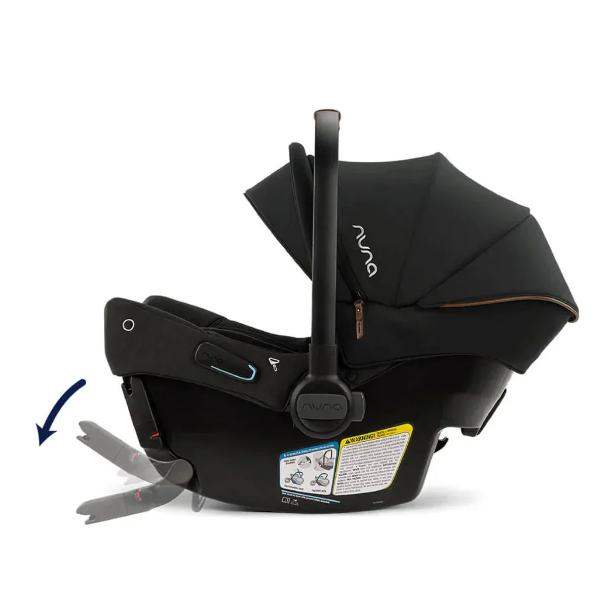 Nuna Triv Next + Pipa Urbn Travel System - Caviar - Image 7