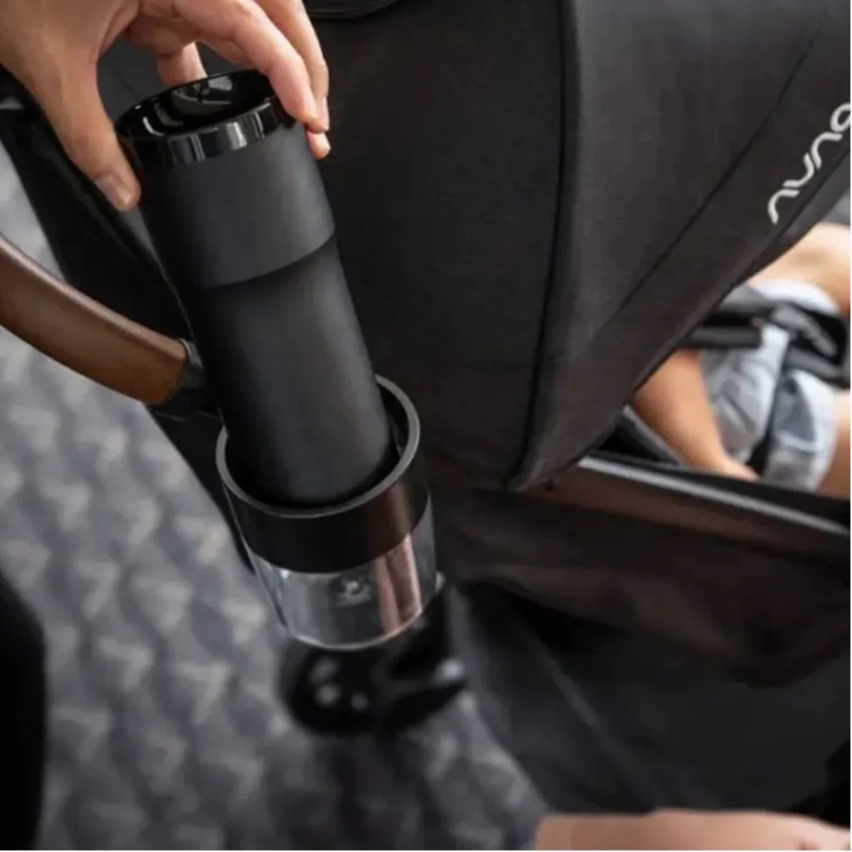 Nuna Triv Next + Pipa Urbn Travel System - Caviar - Image 8