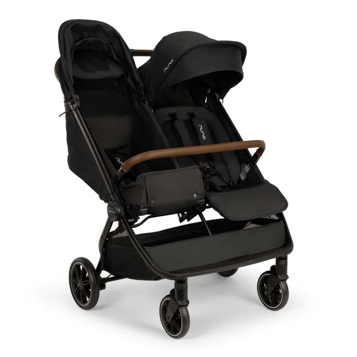 Nuna Trvl Dubl Stroller - Caviar - Image 12