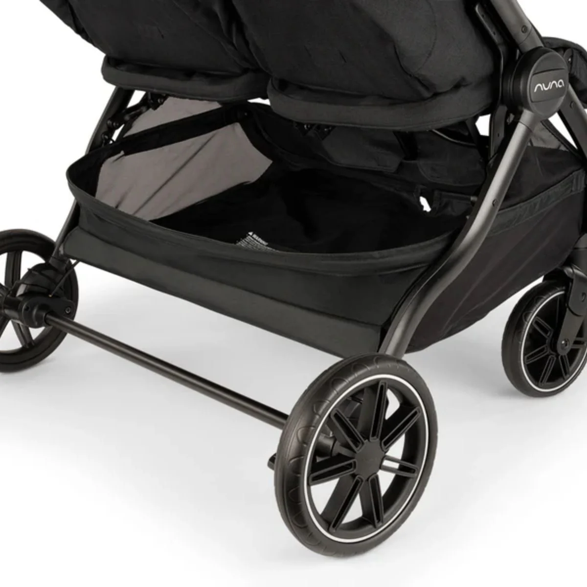 Nuna Trvl Dubl Stroller - Caviar - Image 8