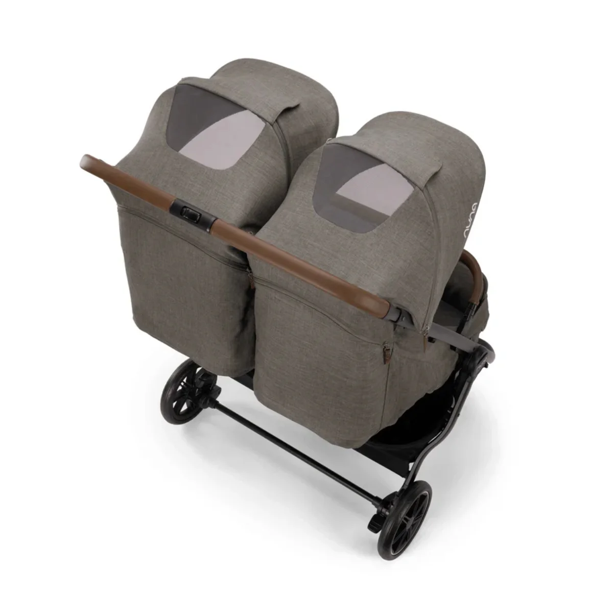 Nuna Trvl Dubl Stroller - Granite - Image 6