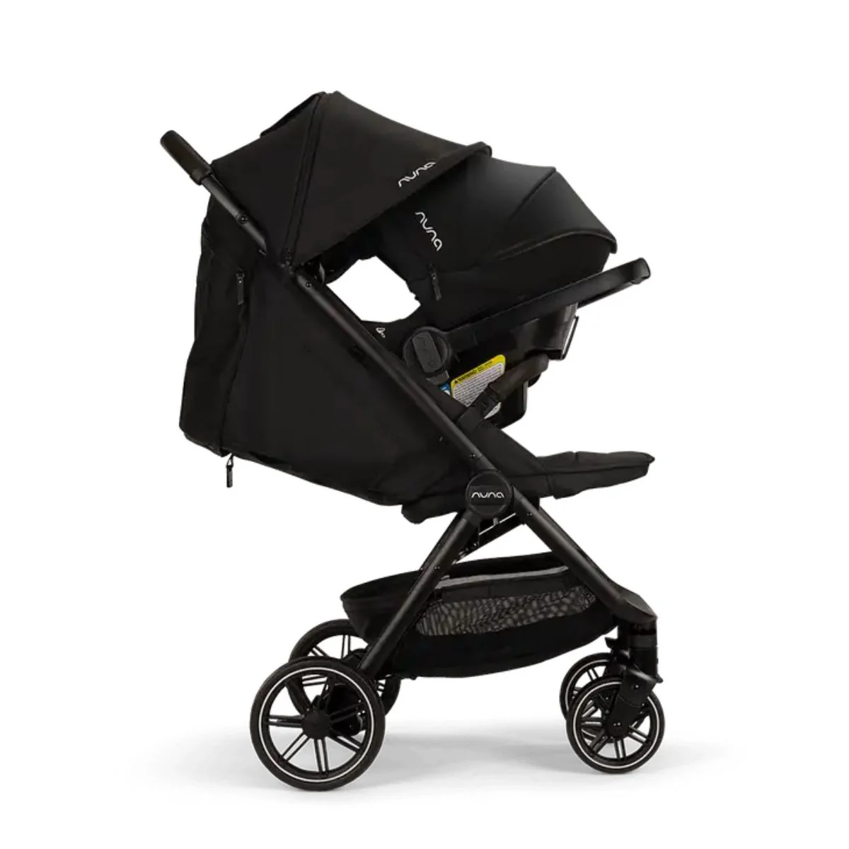 Nuna TRVL LX + PIPA urbn Travel System - Caviar/Chocolate - Image 3