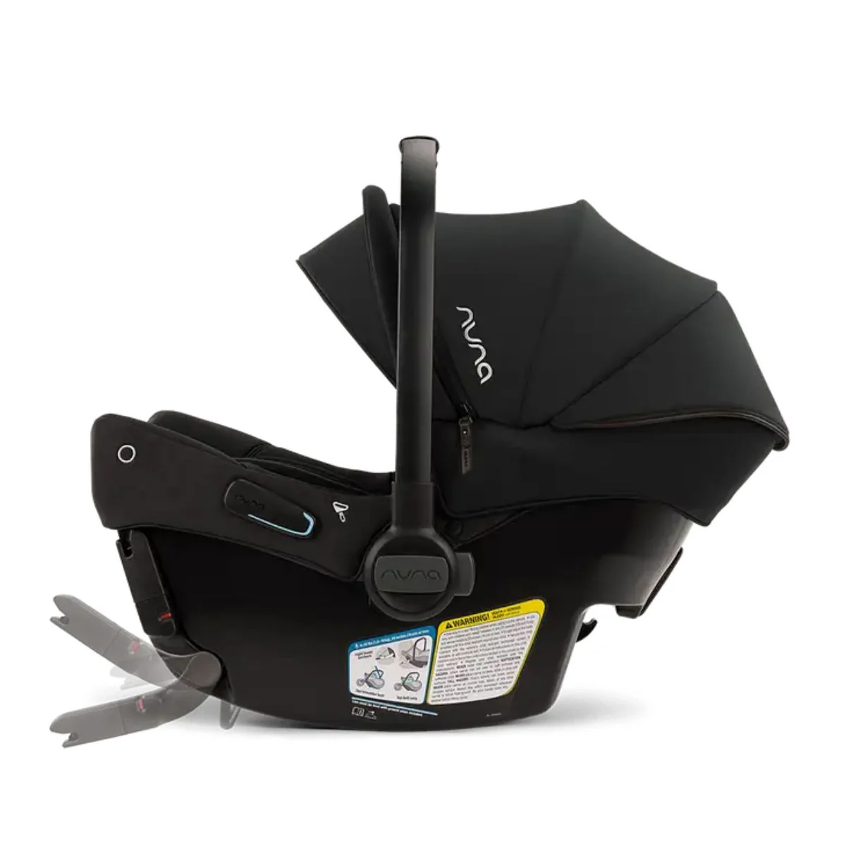 Nuna TRVL LX + PIPA urbn Travel System - Caviar/Chocolate - Image 6