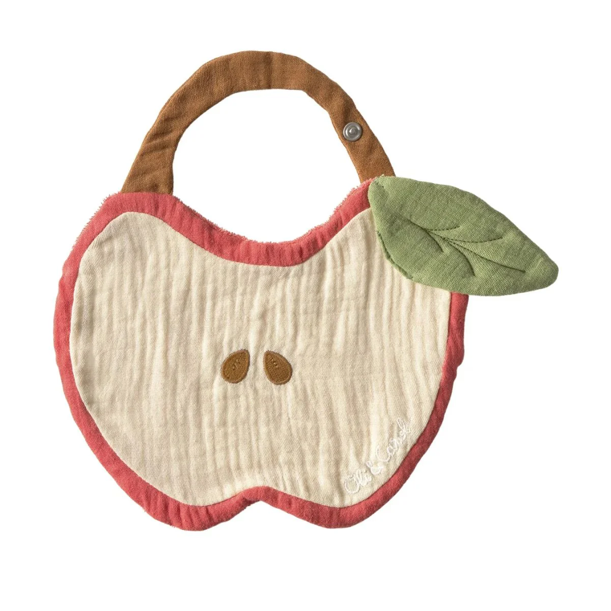 Oli & Carol Bib - Pepa The Apple