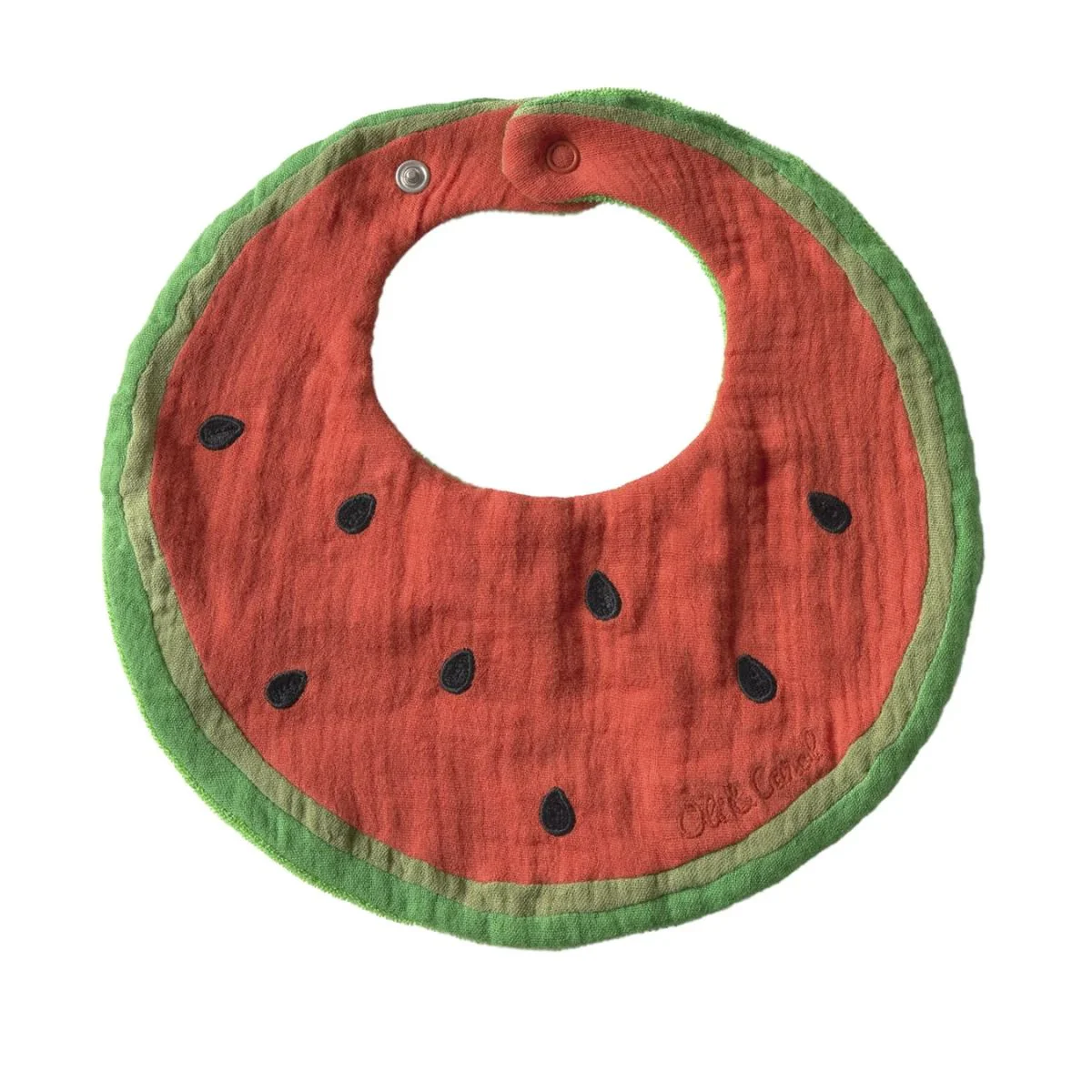 Oli & Carol Baby Bib -  Wally The Watermelon