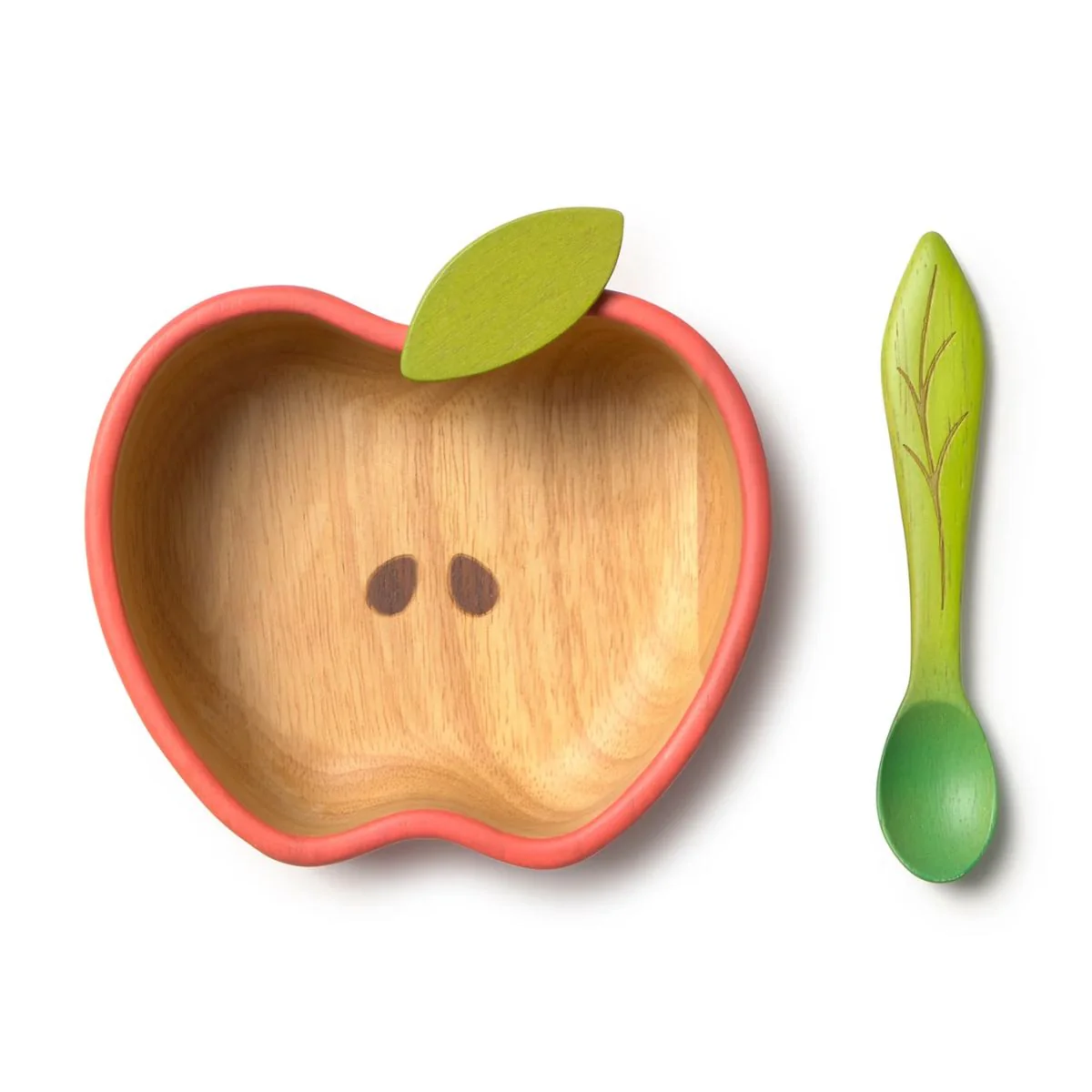 Oli & Carol Dinnerware Bowl & Spoon Set - Pepa The Apple - Image 3