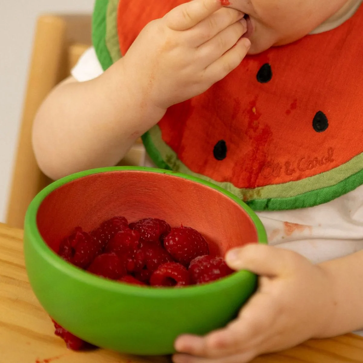 Oli & Carol Dinnerware Bowl & Spoon Set - Wally The Watermelon - Image 5