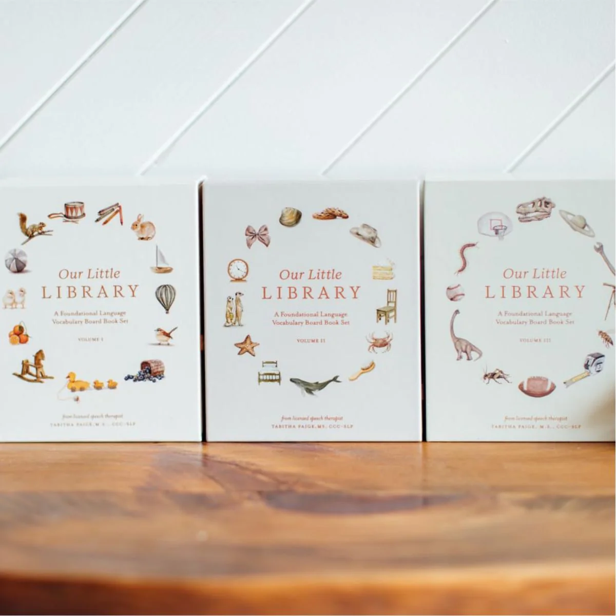 Our Little Library: A Foundational Language Vocabulary Board Book Set for Babies Vol 3 - Image 8