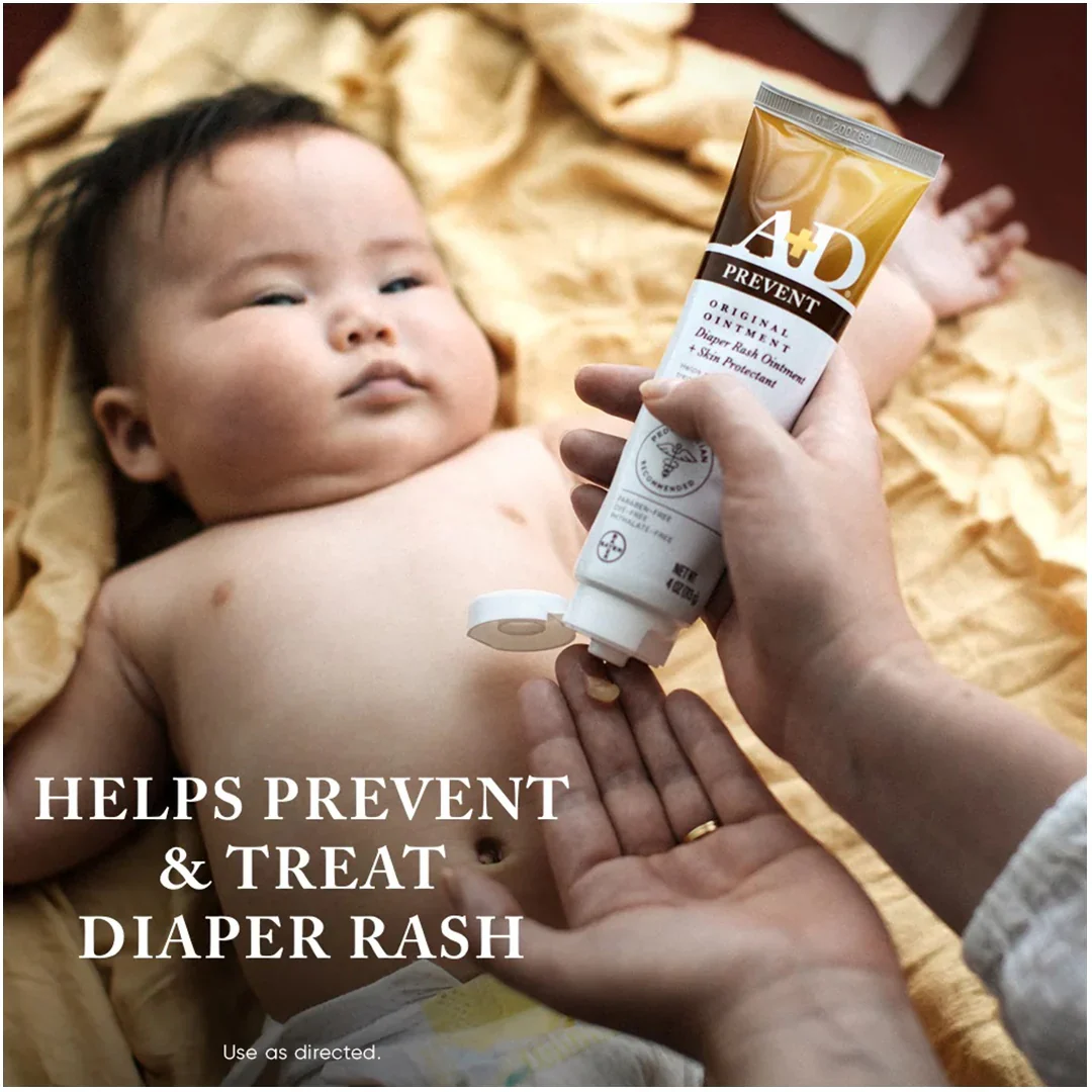 Pack 2 A+D Original Diaper Rash Ointment pound Jar - Image 3