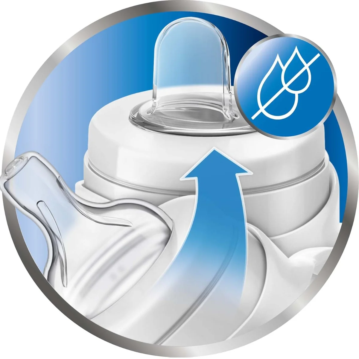 Philips Avent My First Transition Cup 4oz - Blue - Image 4