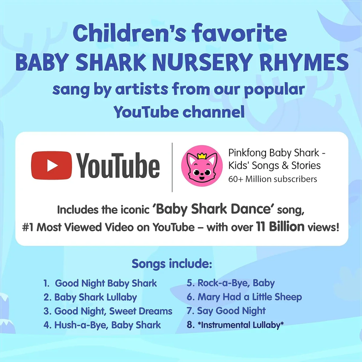 Pinkfong 10 Button Sound Book - Baby Shark Bedtime - Image 11