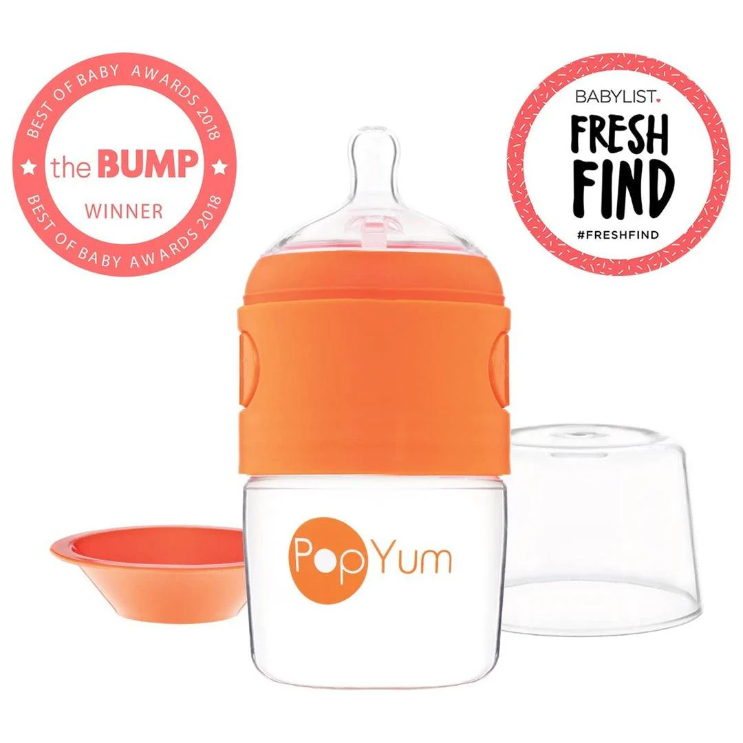 PopYum Anti-Colic Formula Making/Mixing/Dispenser Baby Bottle 5 oz - Image 3