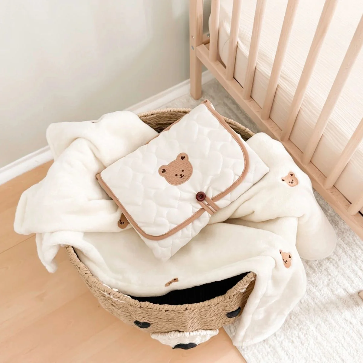 Portable Diaper Changing Pad - Bear - Image 4