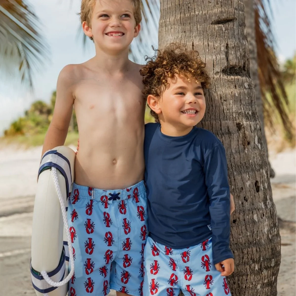 Rugged Butts Long Sleeve Rash Guard - Navy - 12-18M - Image 10