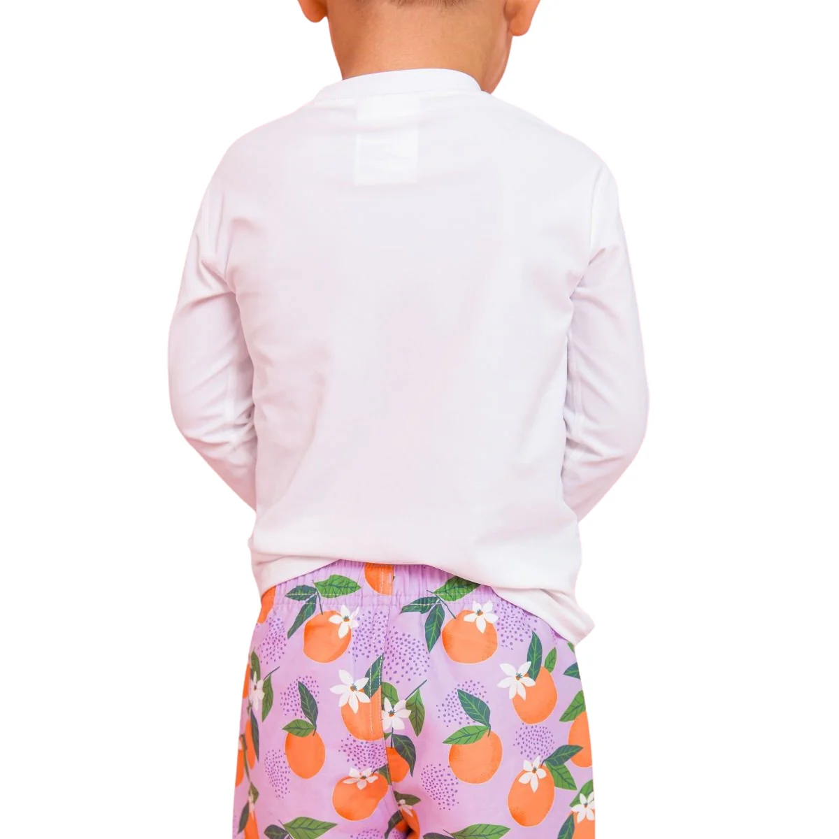Rugged Butts Long Sleeve Rash Guard - White - 12-18M - Image 6