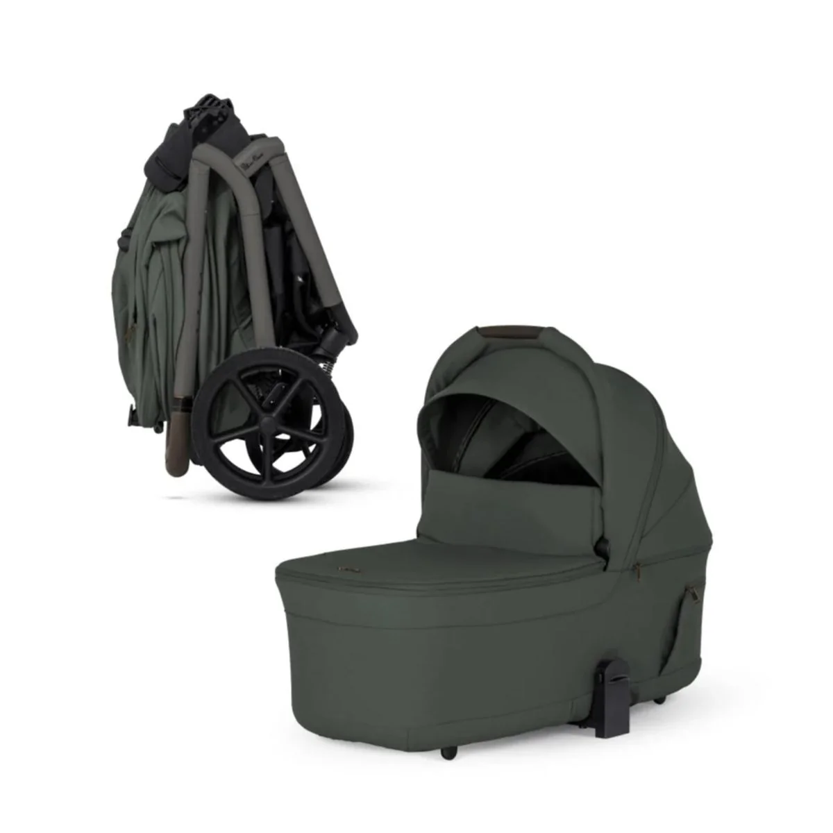 Silver Cross Breez Compact Bassinet - Pewter