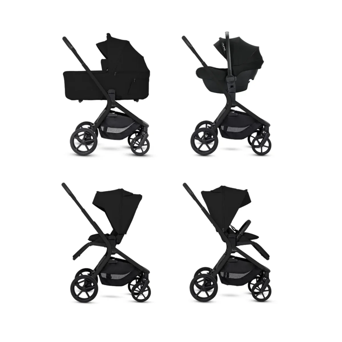 Silver Cross Breez Modular Stroller - Onyx - Image 8