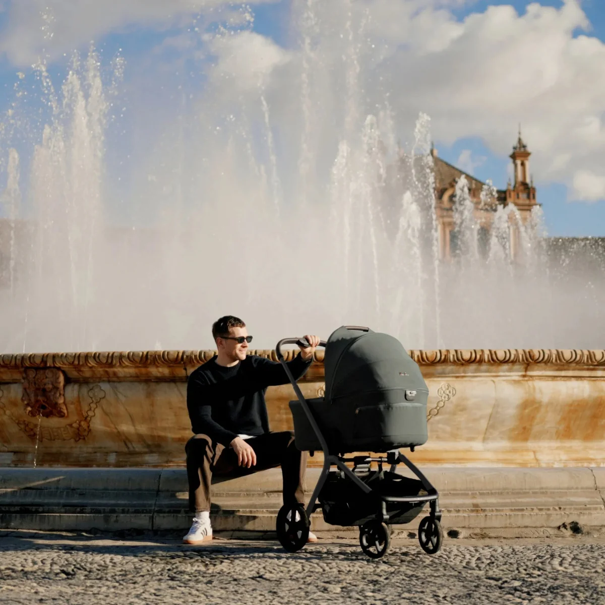 Silver Cross Breez Modular Stroller - Champagne - Image 18