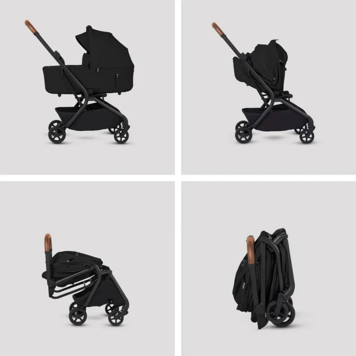 Silver Cross Nia Compact Bassinet - Onyx - Image 3