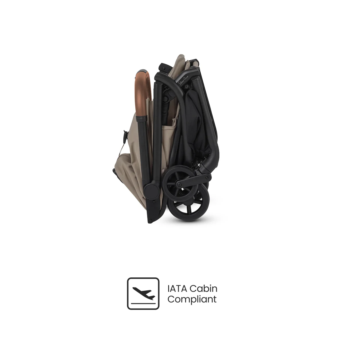 Silver Cross Nia Compact Travel Stroller - Champagne - Image 6