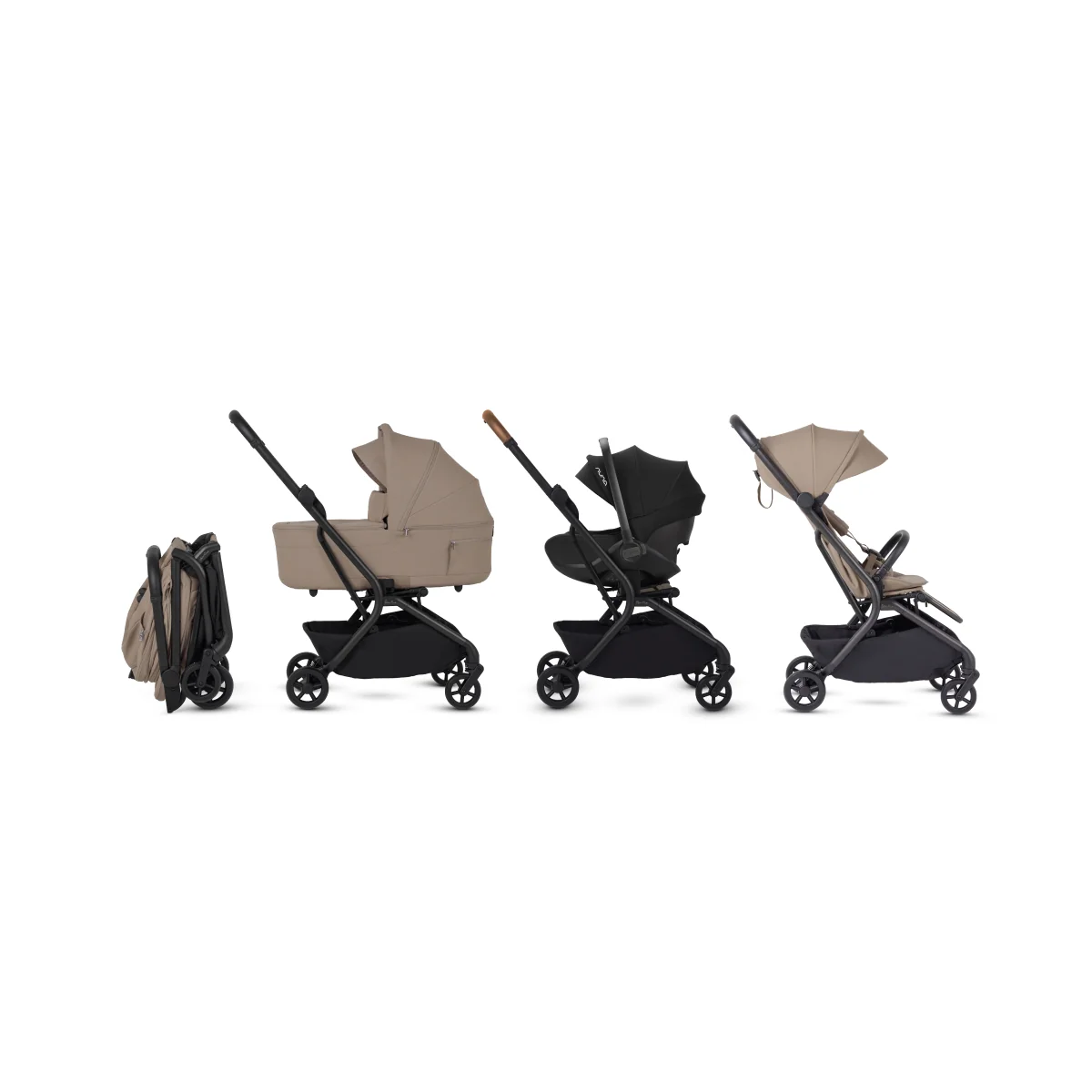 Silver Cross Nia Compact Travel Stroller - Champagne - Image 7