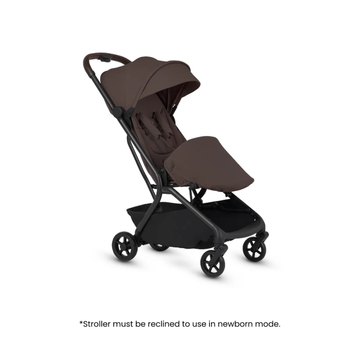 Silver Cross Nia Compact Travel Stroller - Chocolate - Image 3