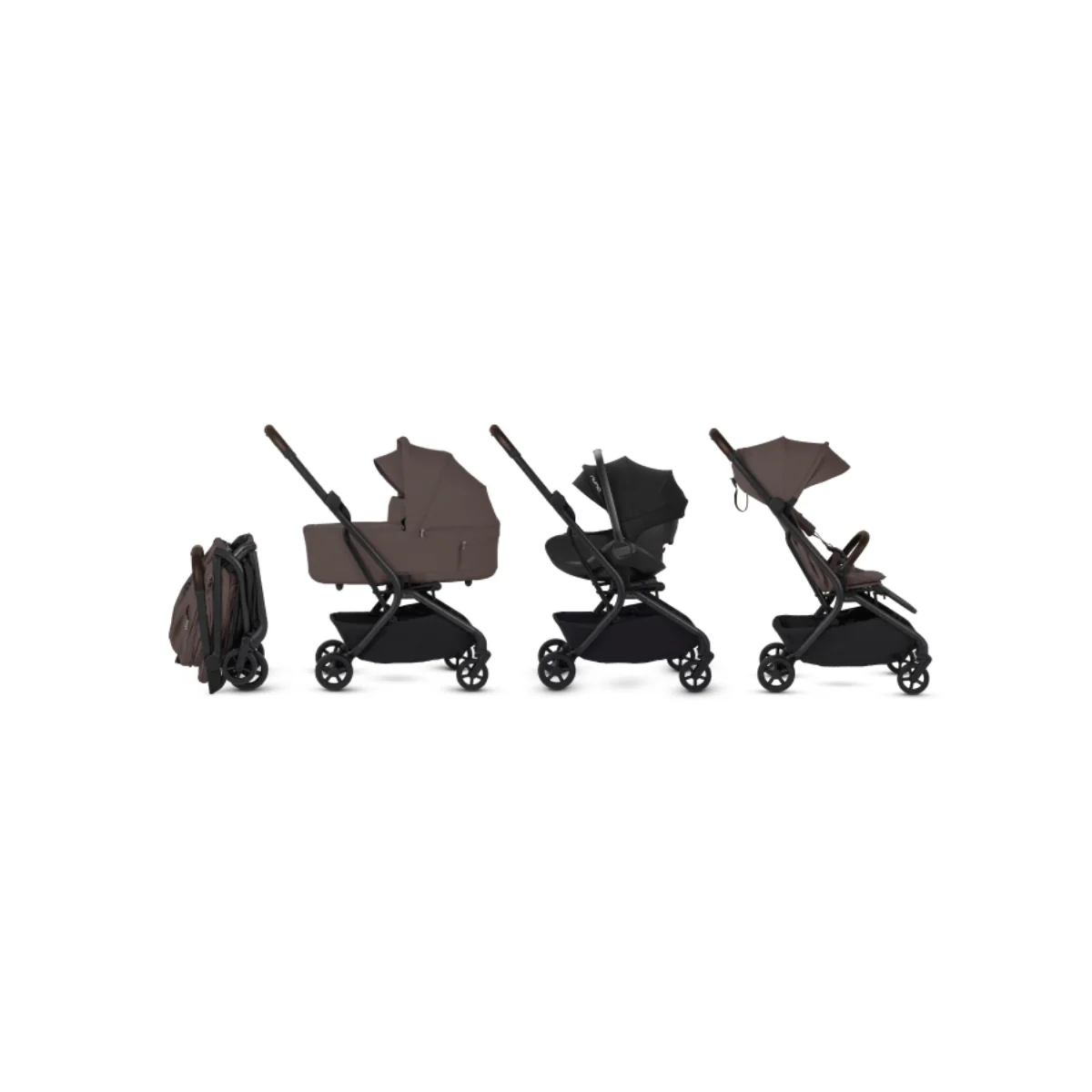 Silver Cross Nia Compact Travel Stroller - Chocolate - Image 6