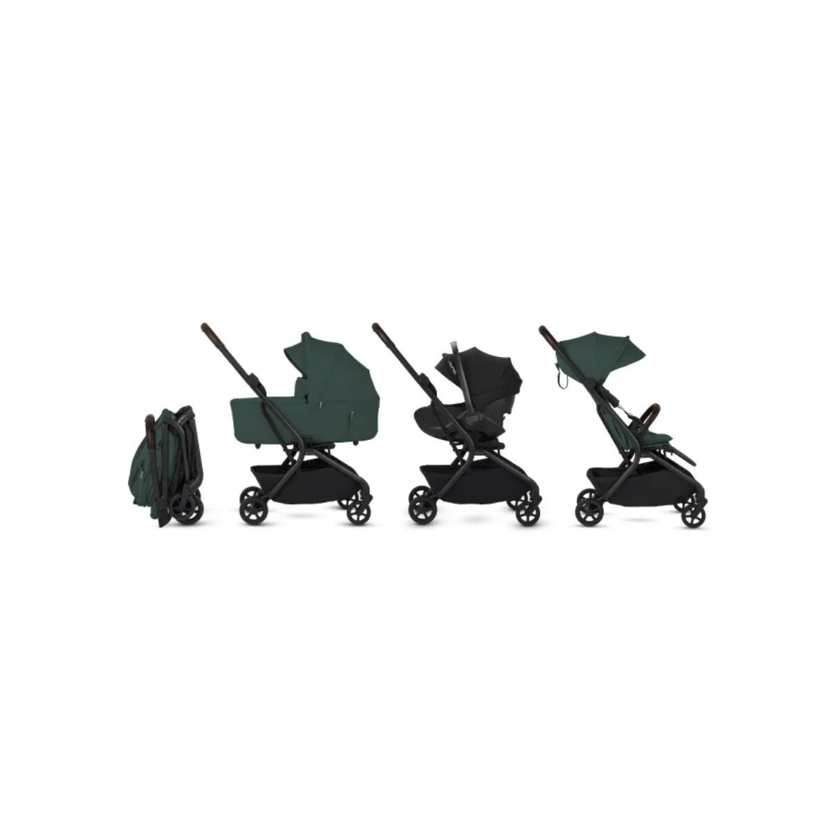 Silver Cross Nia Compact Travel Stroller - Conifer - Image 7