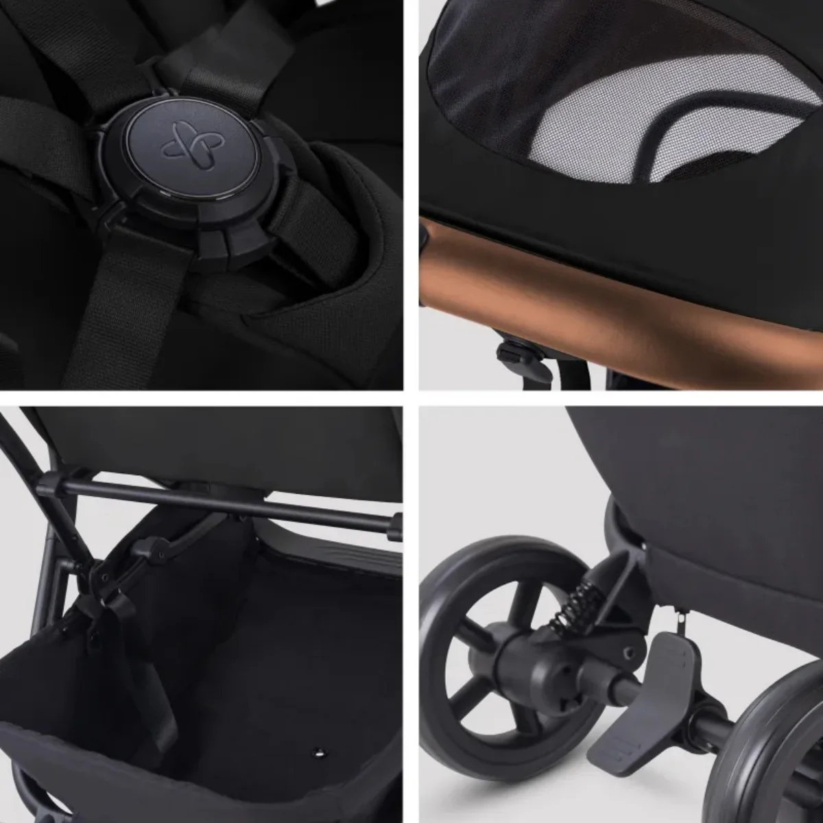Silver Cross Nia Compact Travel Stroller - Onyx - Image 9