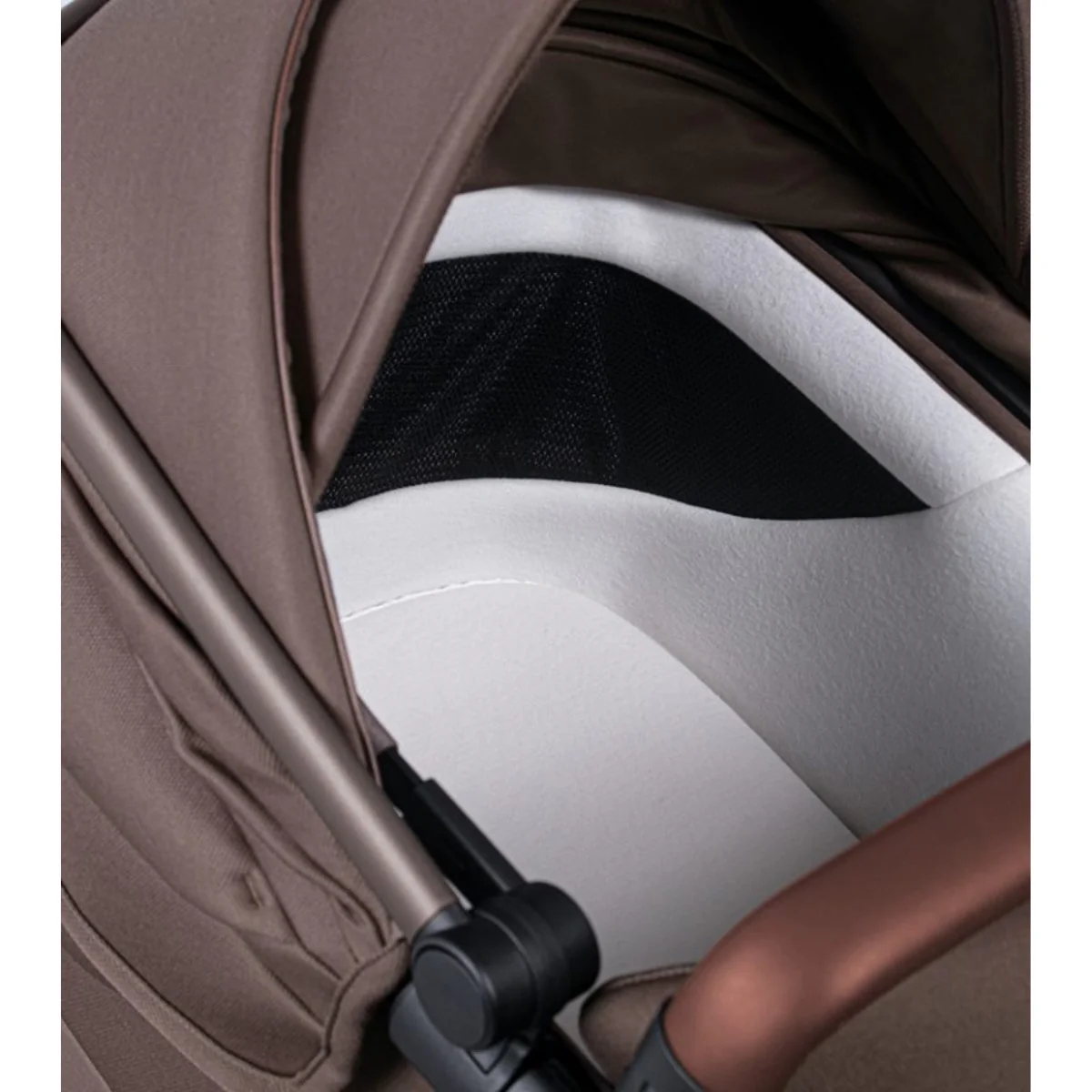 Silver Cross Wave 3 Single-to-Double Stroller - Caramel - Image 12
