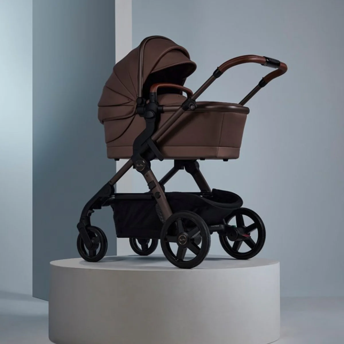 Silver Cross Wave 3 Single-to-Double Stroller - Caramel - Image 5