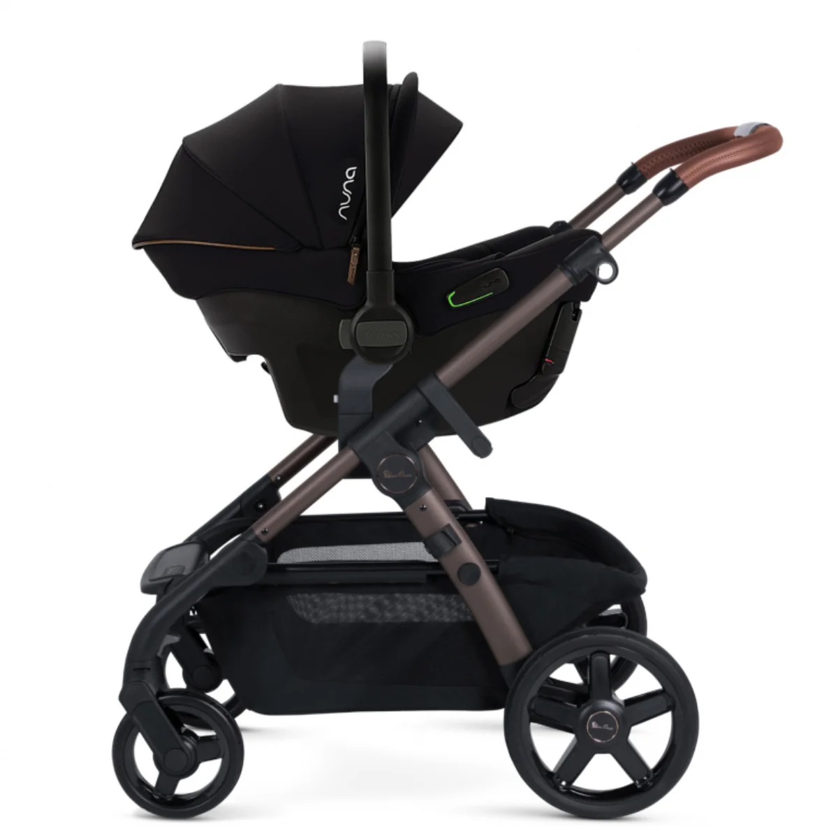 Silver Cross Wave 3 Single-to-Double Stroller - Caramel - Image 7