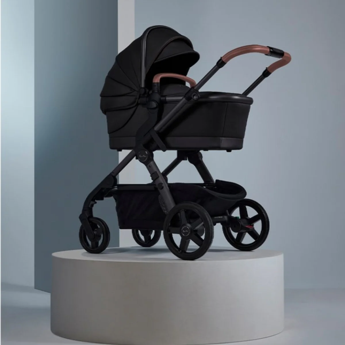 Silver Cross Wave 3 Single-to-Double Stroller - Licorice - Image 5